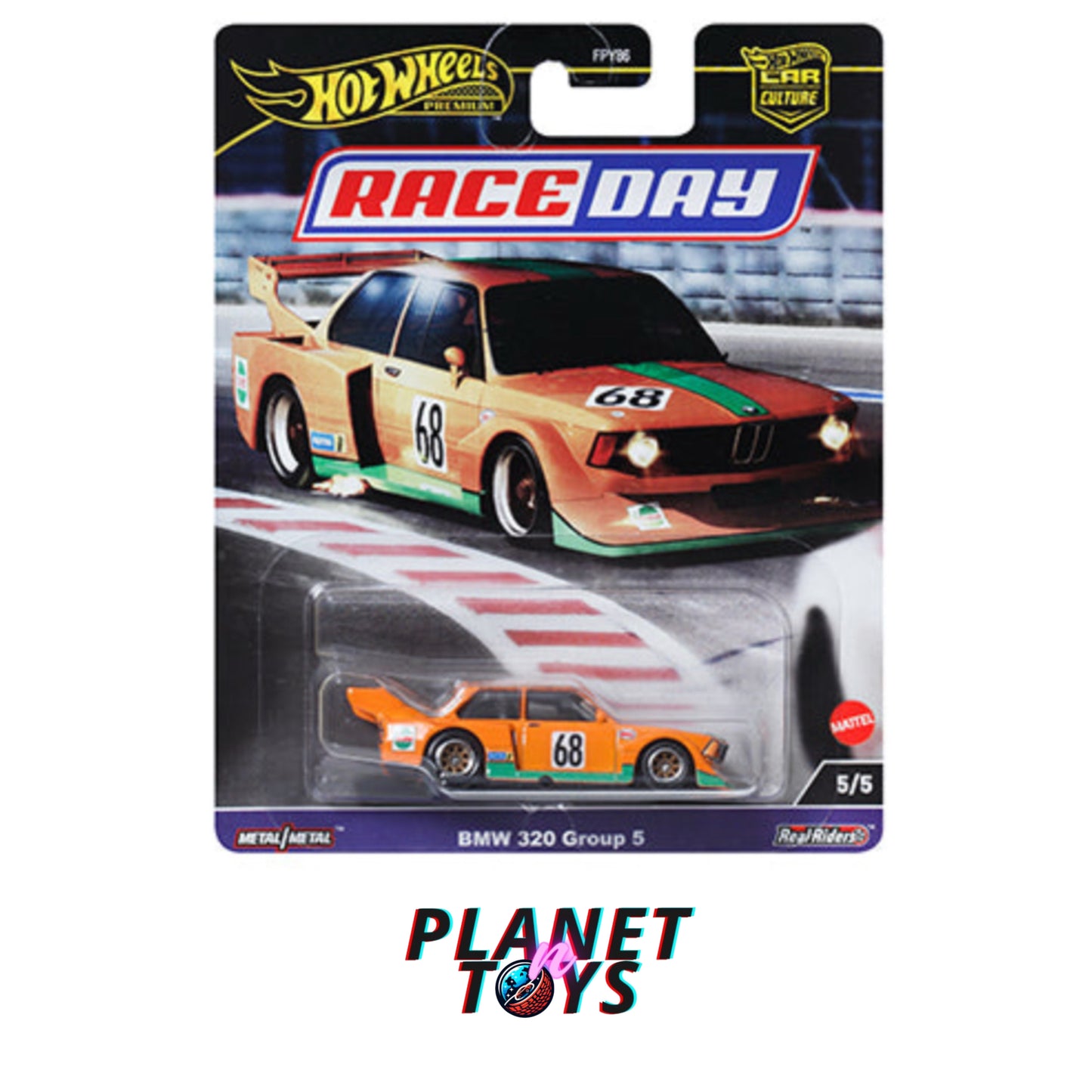 Hot Wheels Premium Race Day 2024 (Porsche, Corvette, Bentley, Nissan, BMW) Set 5/5