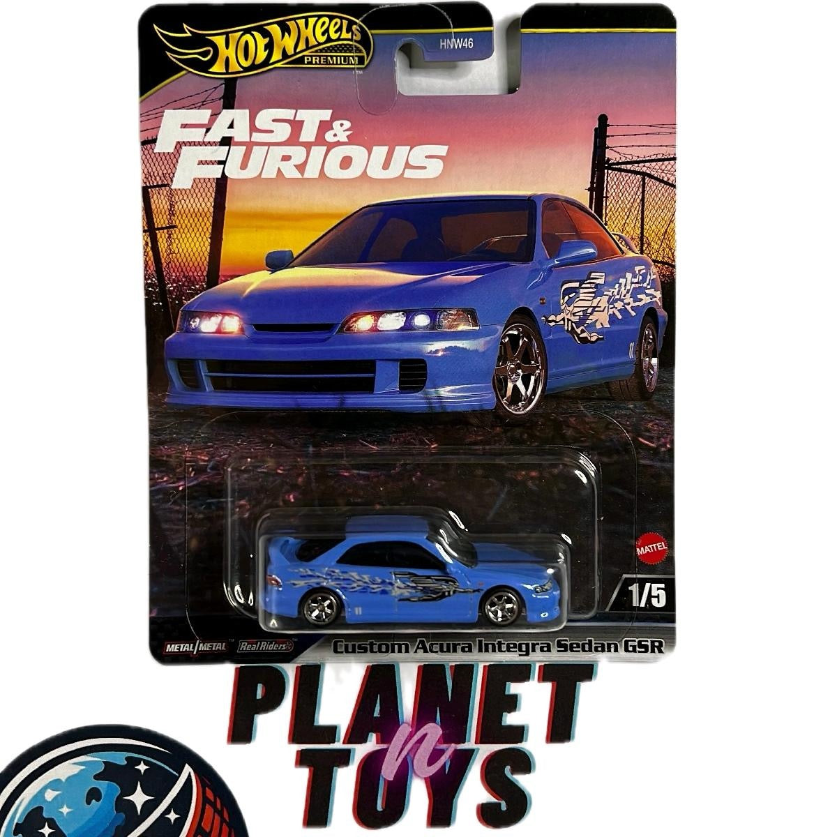 Hot Wheels Premium Fast & Furious Diecast 1:64