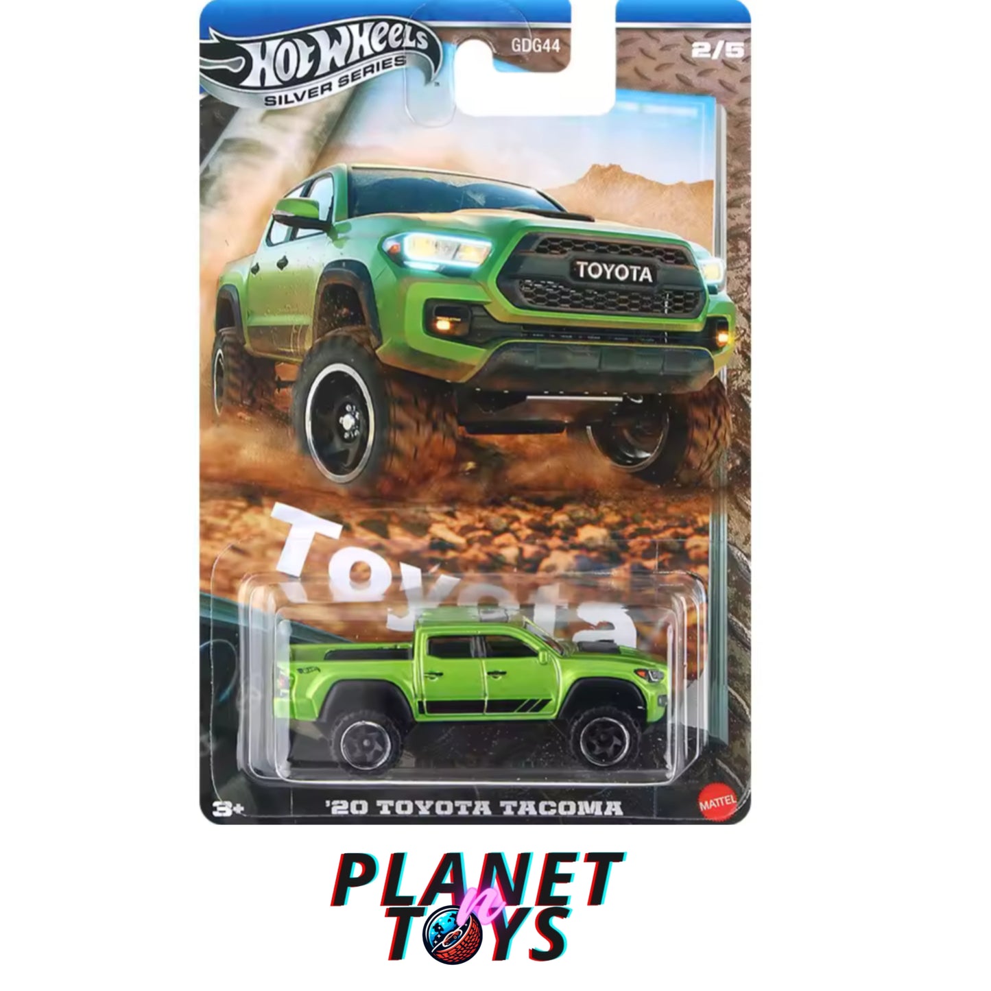 Hot Wheels Toyota Pickup Silver Series Set 5/5