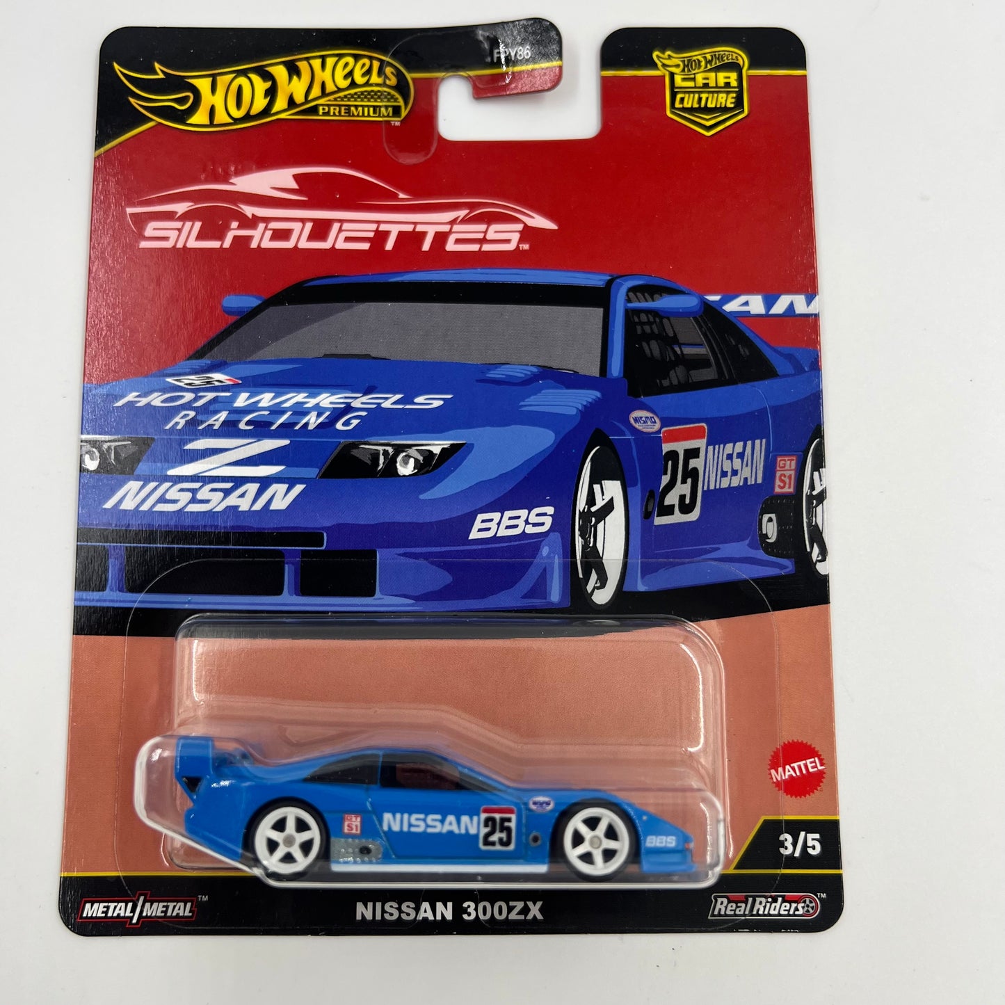 Hot Wheels Premium Silhouettes Series Car Culture 2025 Set 5/5