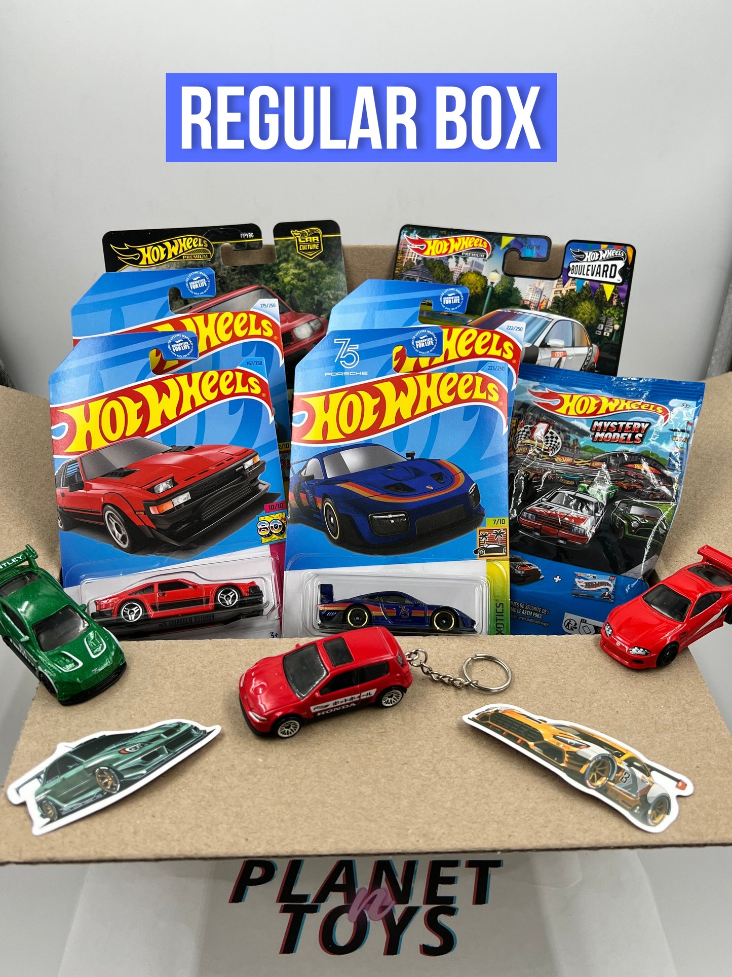 Planet n Toys Diecast Box 1:64 Assorted Collectible Hotwheels/Matchbox