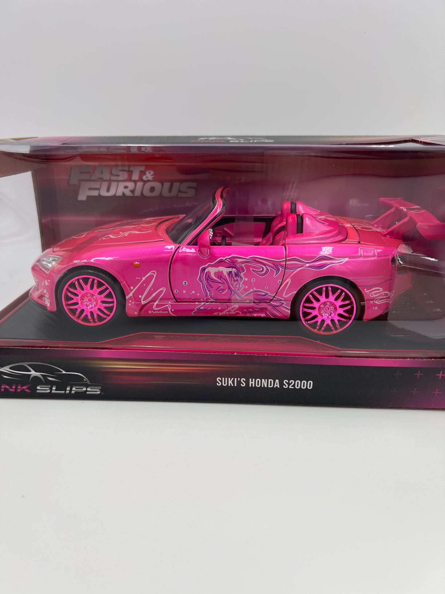 Jada Fast And Furious Suki's 2001 Honda S2000 Pink 1:24 Pink Slips “CHASE”