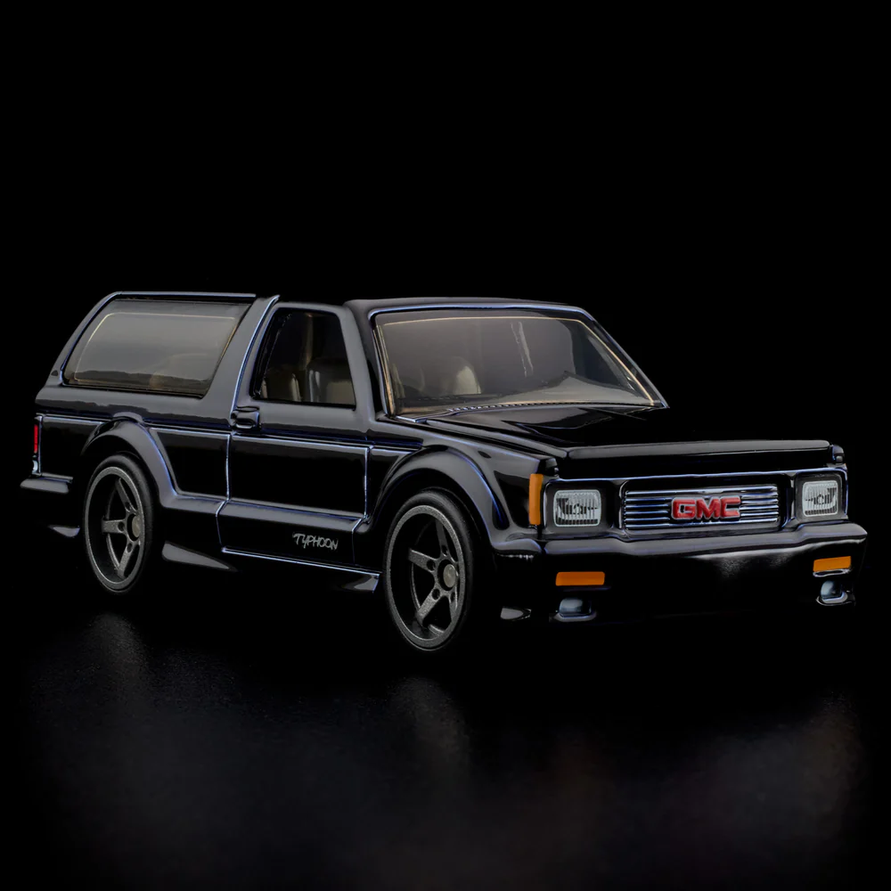 Hot Wheels Collectors RLC 1992 GMC Typhoon Black