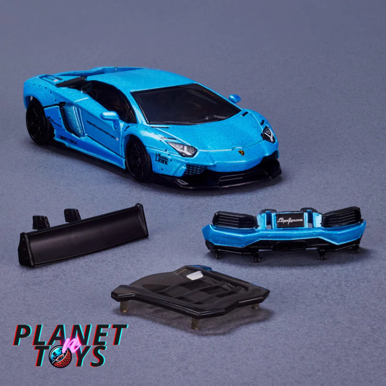 Hot Wheels Collectors
Elite 64 Series LBWK Lamborghini Aventador LP 700-4