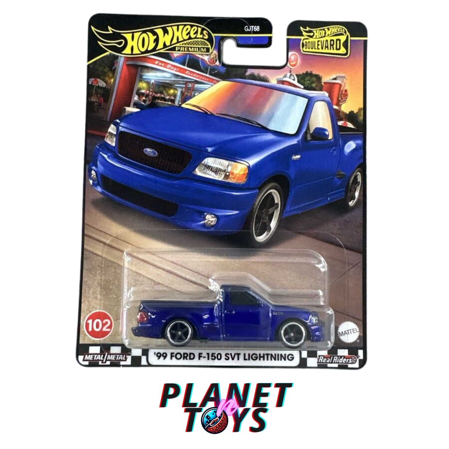 Hot Wheels Premium Boulevard #101-105 (Plymouth, Ford, Porsche, Honda) Set 5/5