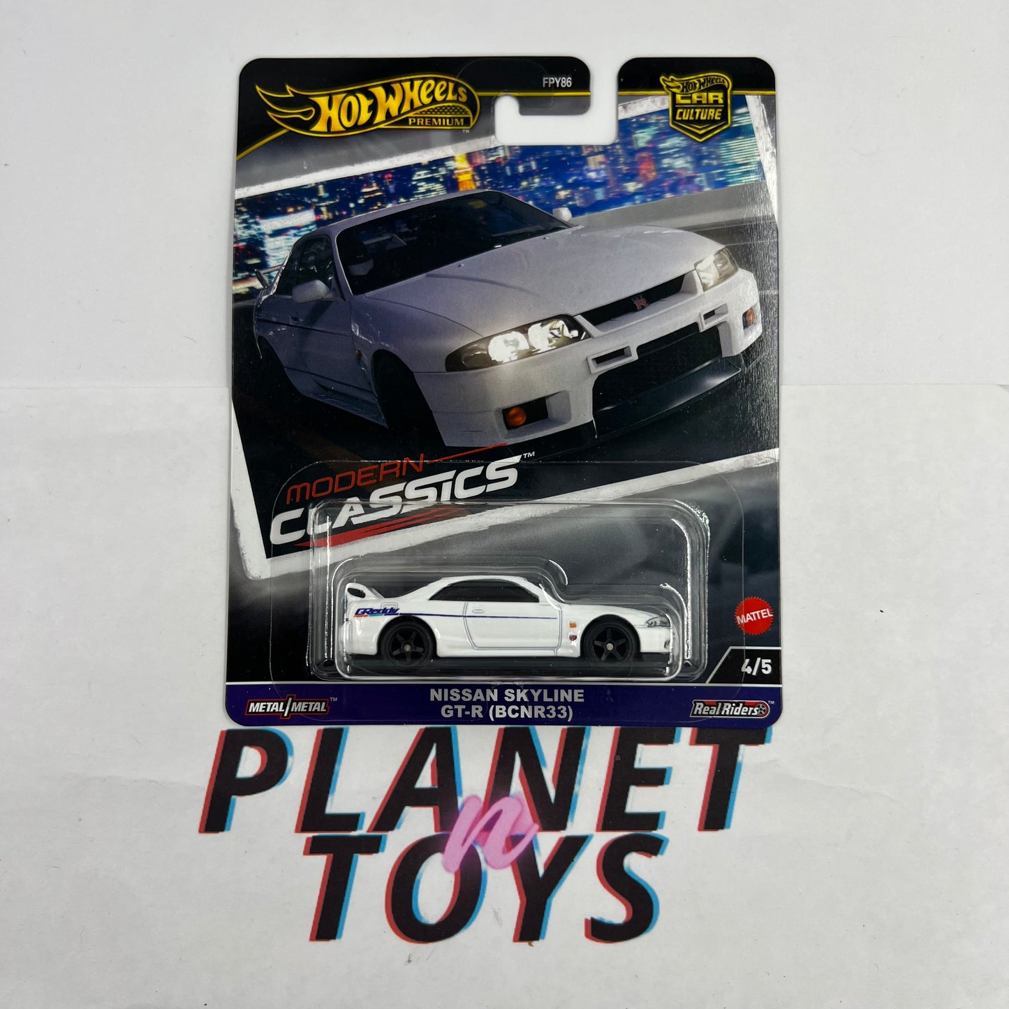 Hot Wheels Premium Modern Classics 2024 Car Culture Diecast Collectible scale 1:64 (Nissan, Mercedes-Benz, Subaru) Set 5/5