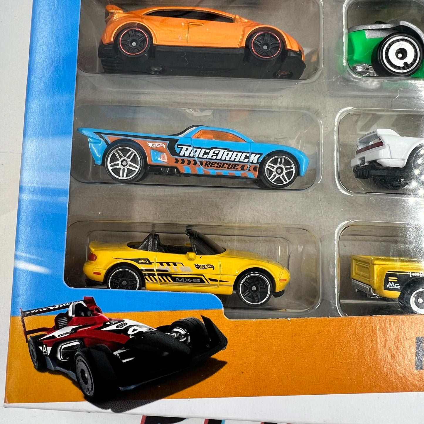 Hot Wheels 8 Pack Assorted Skyline, Miata, Acura, Honda Civic, Pickup Diecast scale 1:64