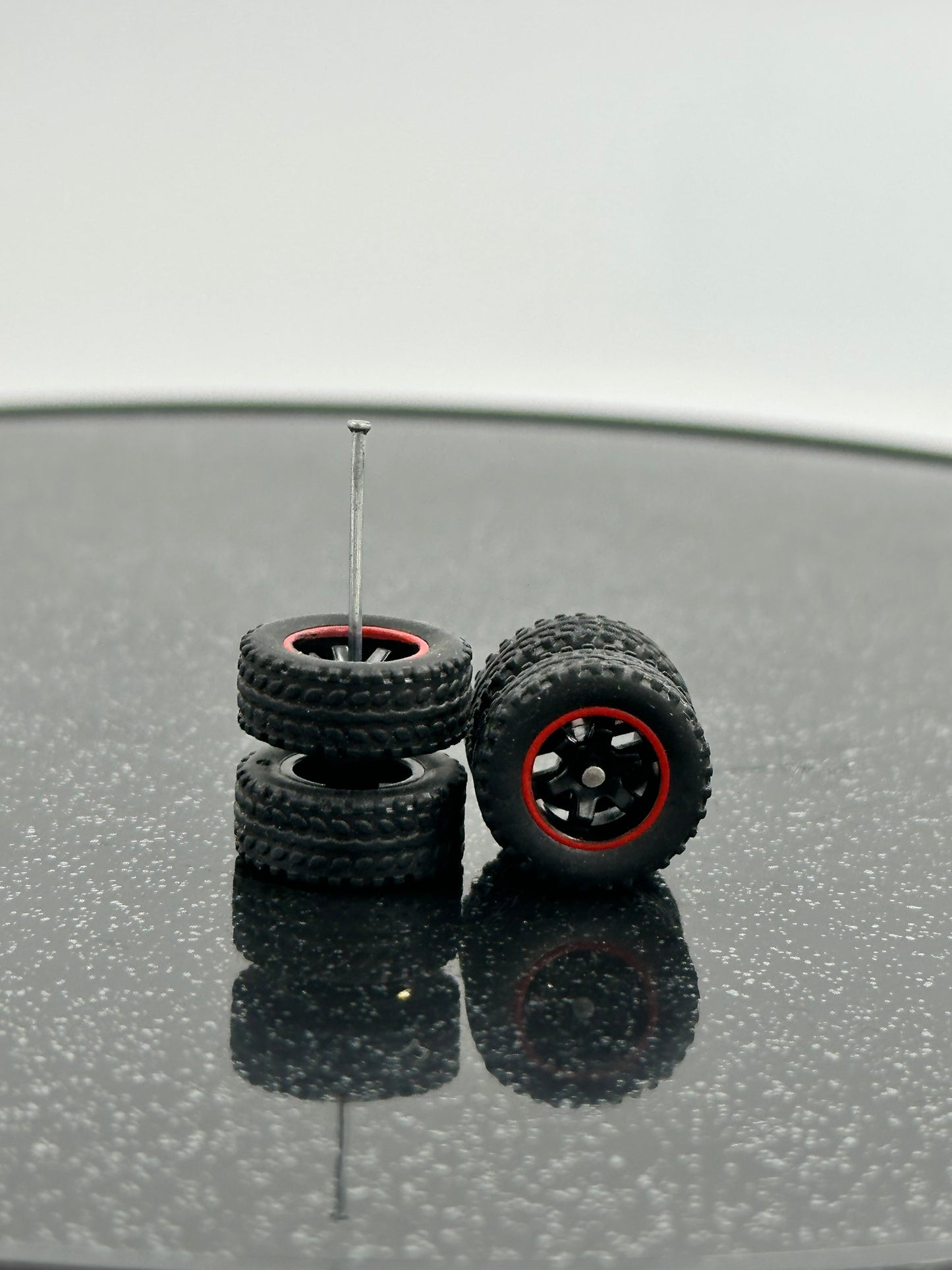 Rubber Wheels for Diecast Scale 1/64