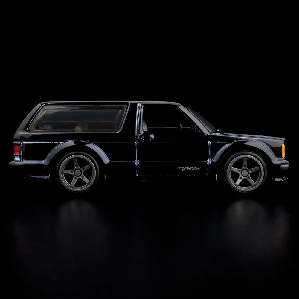 Hot Wheels Collectors RLC 1992 GMC Typhoon Black