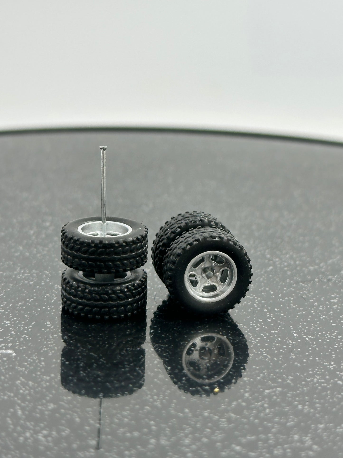 Rubber Wheels for Diecast Scale 1/64