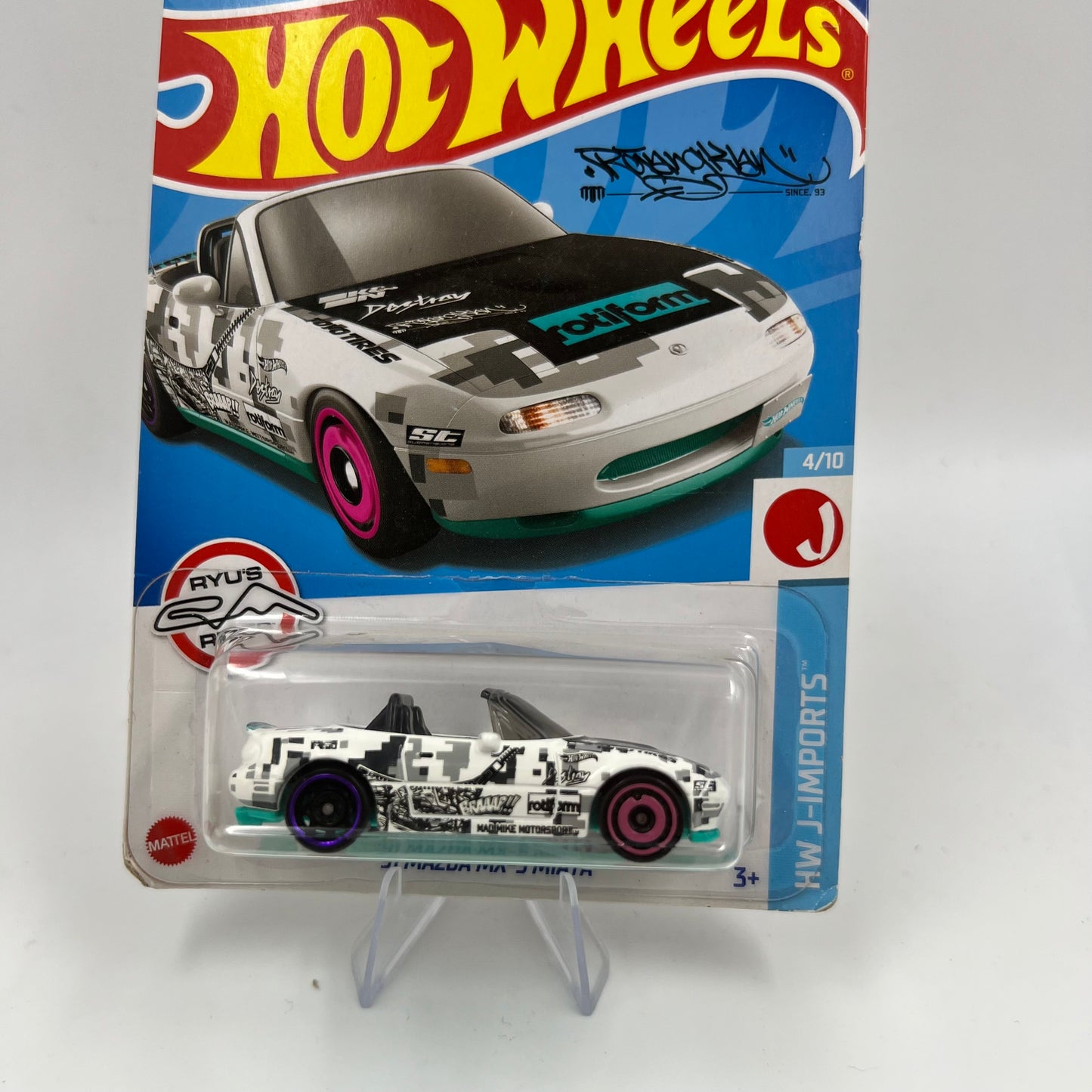 Custom Made Diecast 1:64 + Protector Case Hot wheels for any occasion