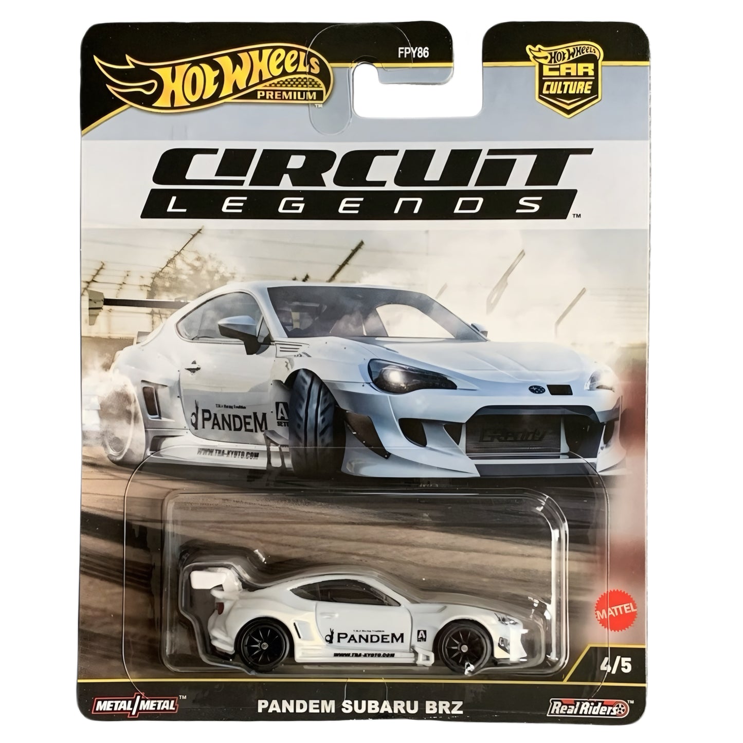 Hot Wheels Premium Circuit Legends 2025 Set 5/5 (Ferrari,Porsche,Ford Mustang,Subaru)
