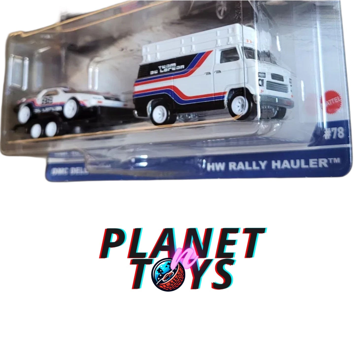 Hot Wheels Team Transport Mix 2 2025 Audi / DMC Delorean/ Toyota