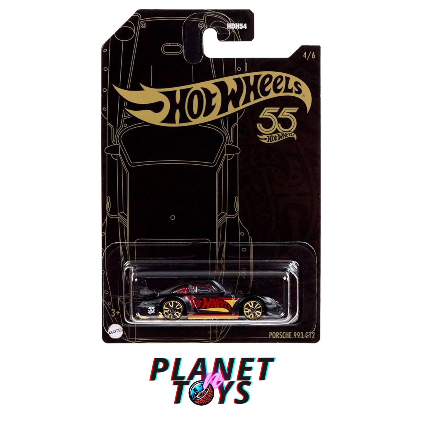 Hot Wheels 55th Anniversary Pearl and Chrome