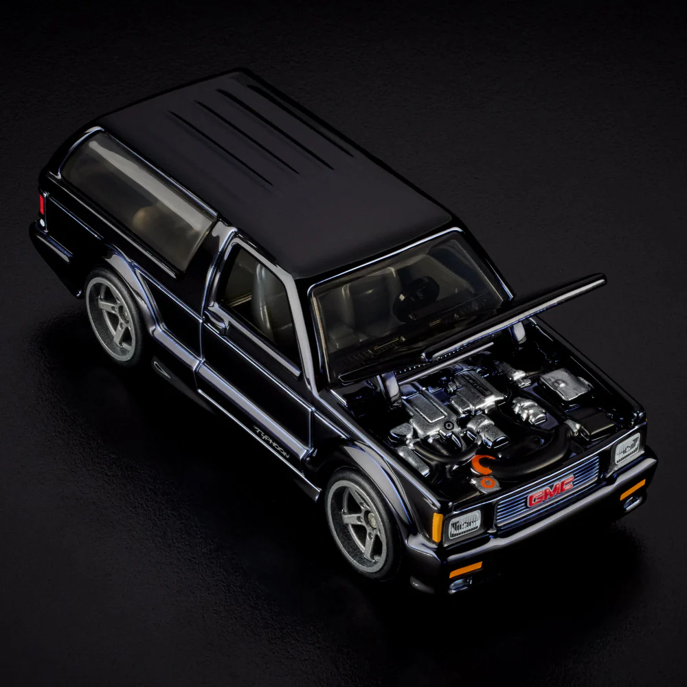Hot Wheels Collectors RLC 1992 GMC Typhoon Black