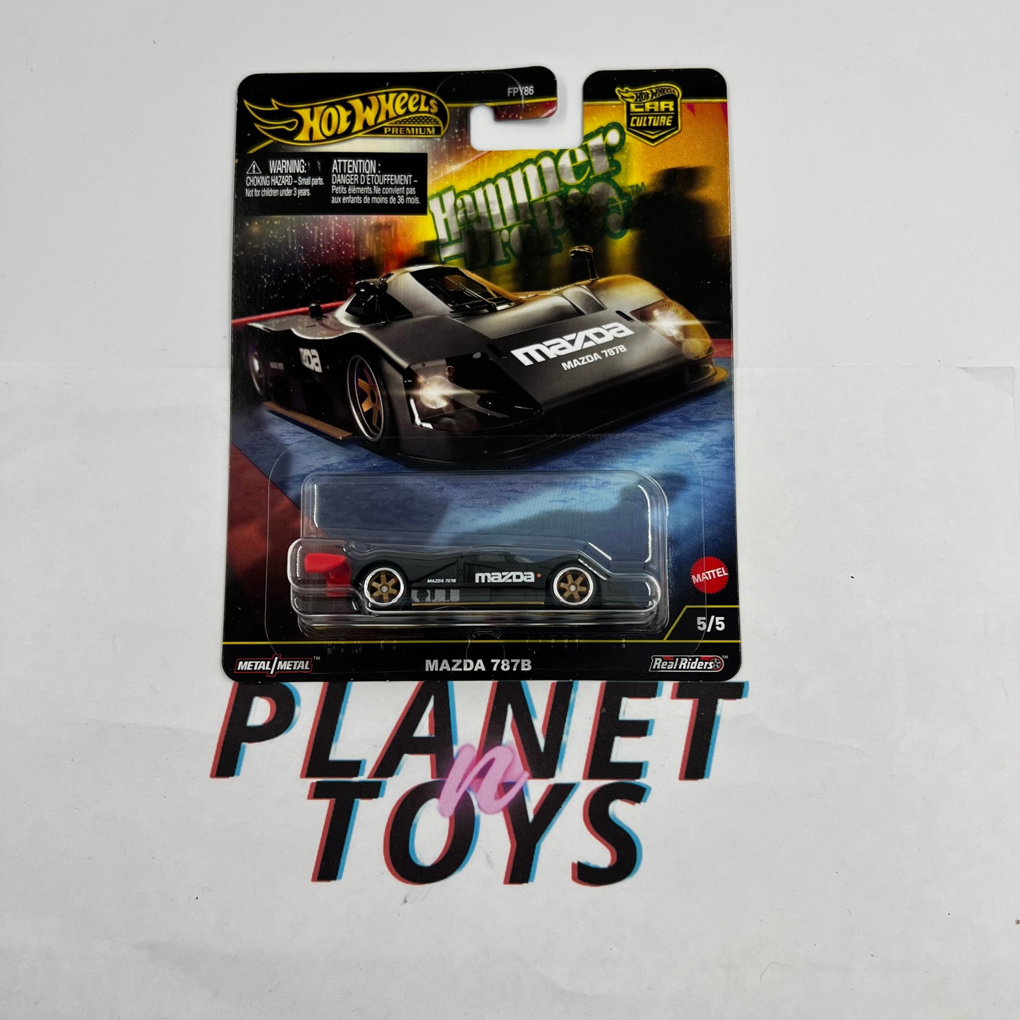 Hot Wheels Premium Hammer Drops 2025 Car Culture Diecast Collectible scale 1:64 Set 5/5