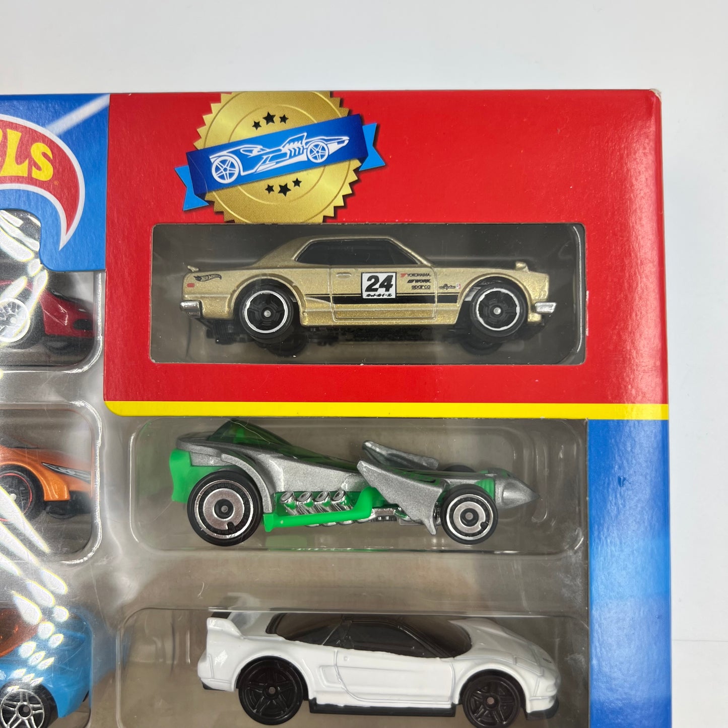 Hot Wheels 8 Pack Assorted Skyline, Miata, Acura, Honda Civic, Pickup Diecast scale 1:64