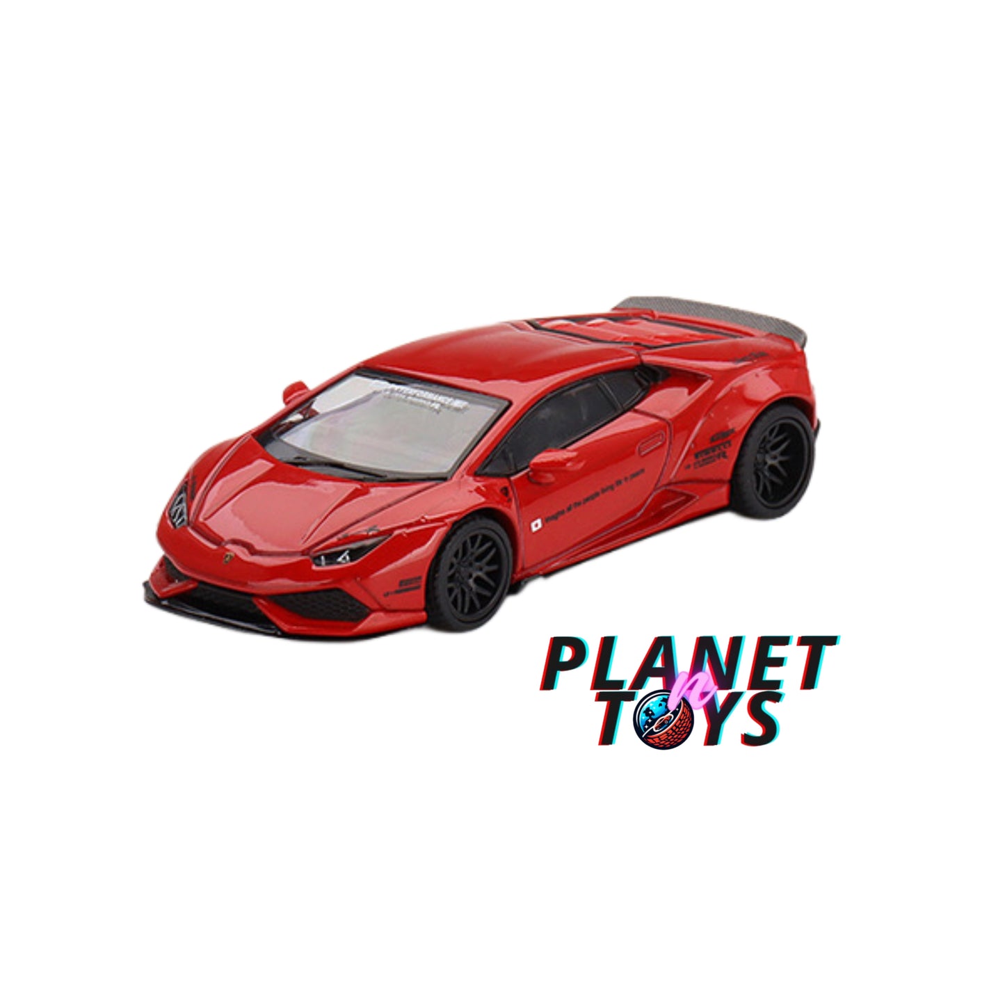 Mini GT LB★WORKS Lamborghini Huracan ver. 2 Red #375