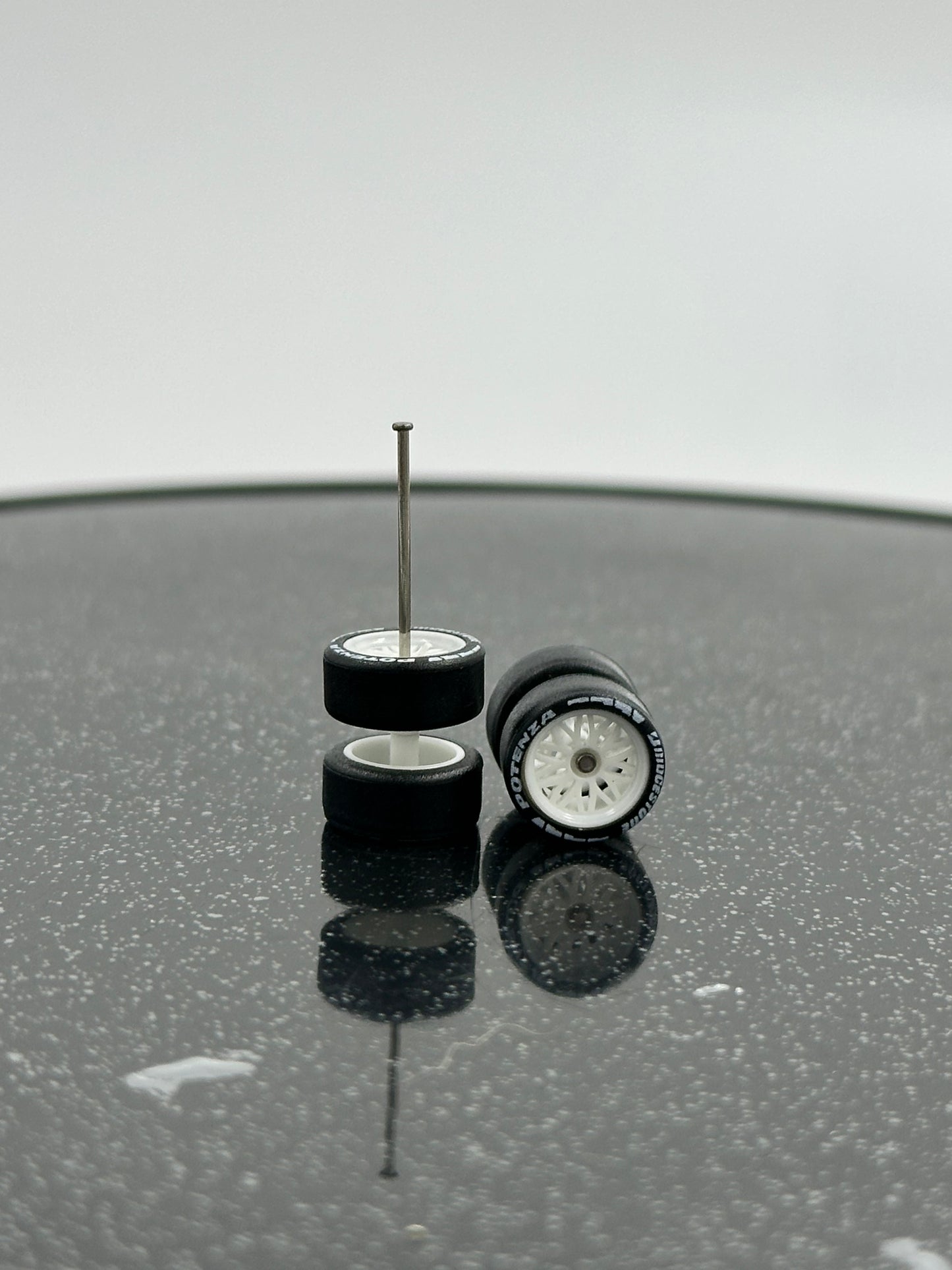 Rubber Wheels for Diecast Scale 1/64