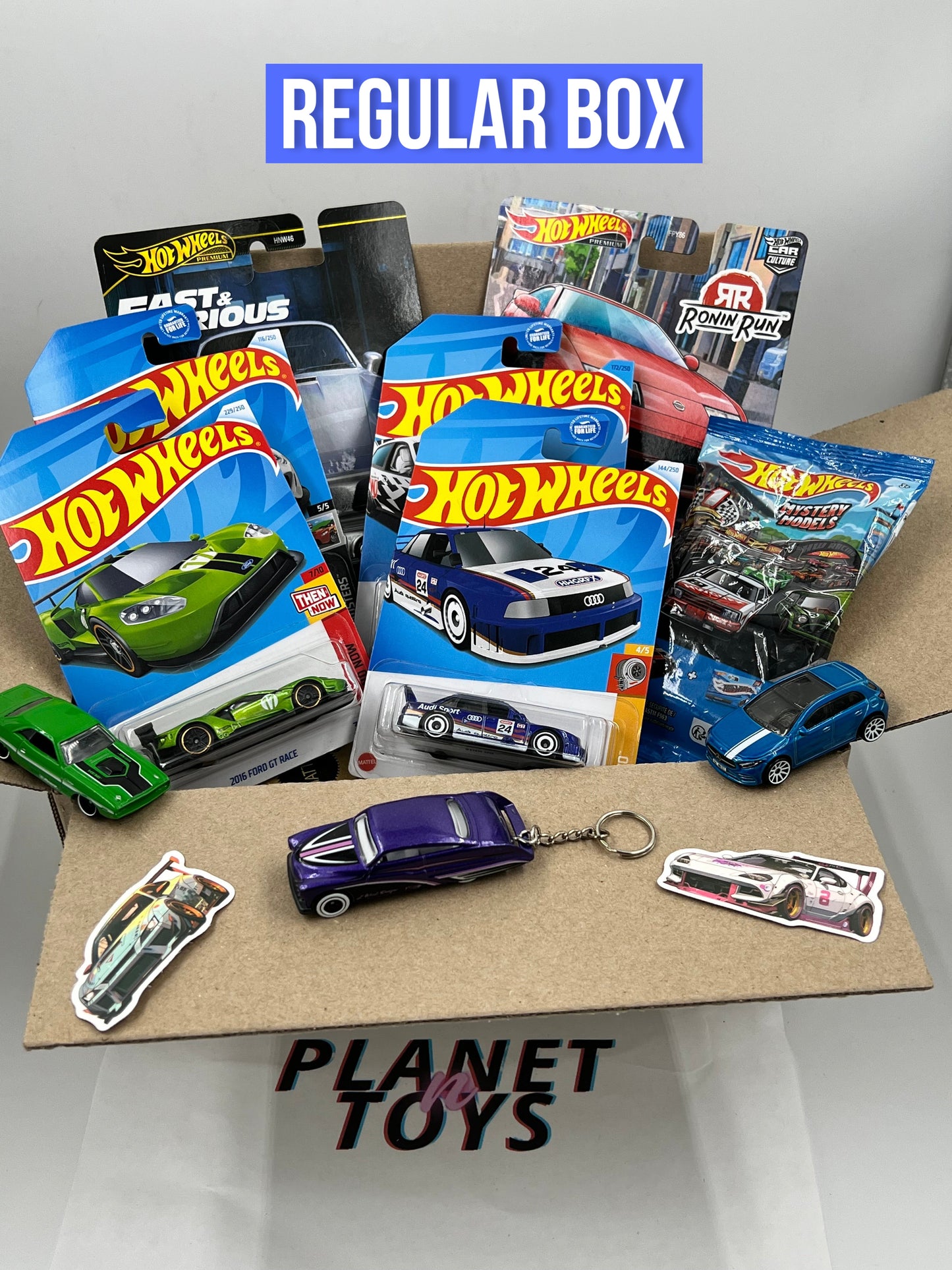 Planet n Toys Diecast Box 1:64 Assorted Collectible Hotwheels/Matchbox
