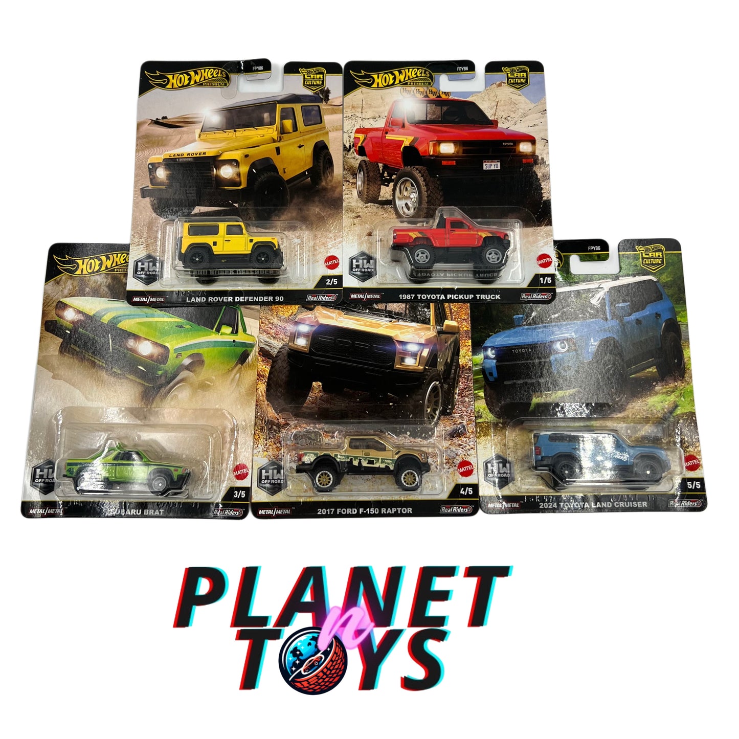 Hot Wheels Premium Off Road Series 2025 Set 5/5