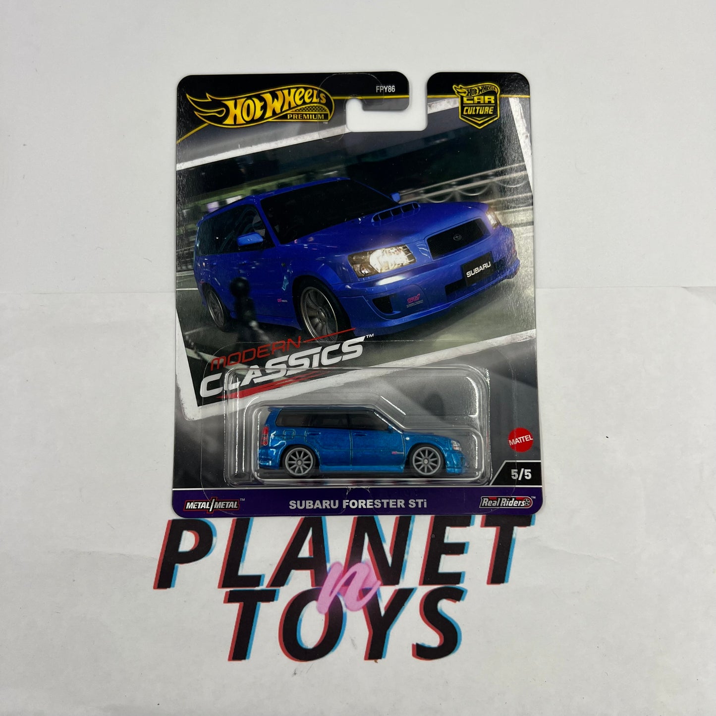Hot Wheels Premium Modern Classics 2024 Car Culture Diecast Collectible scale 1:64 (Nissan, Mercedes-Benz, Subaru) Set 5/5