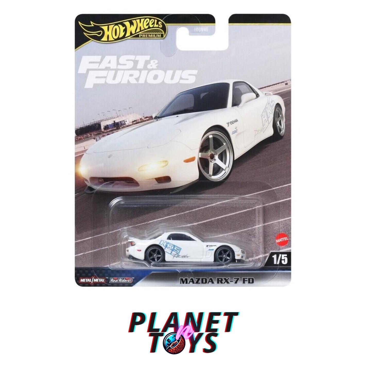 Hot Wheels Premium Fast & Furious Diecast 1:64