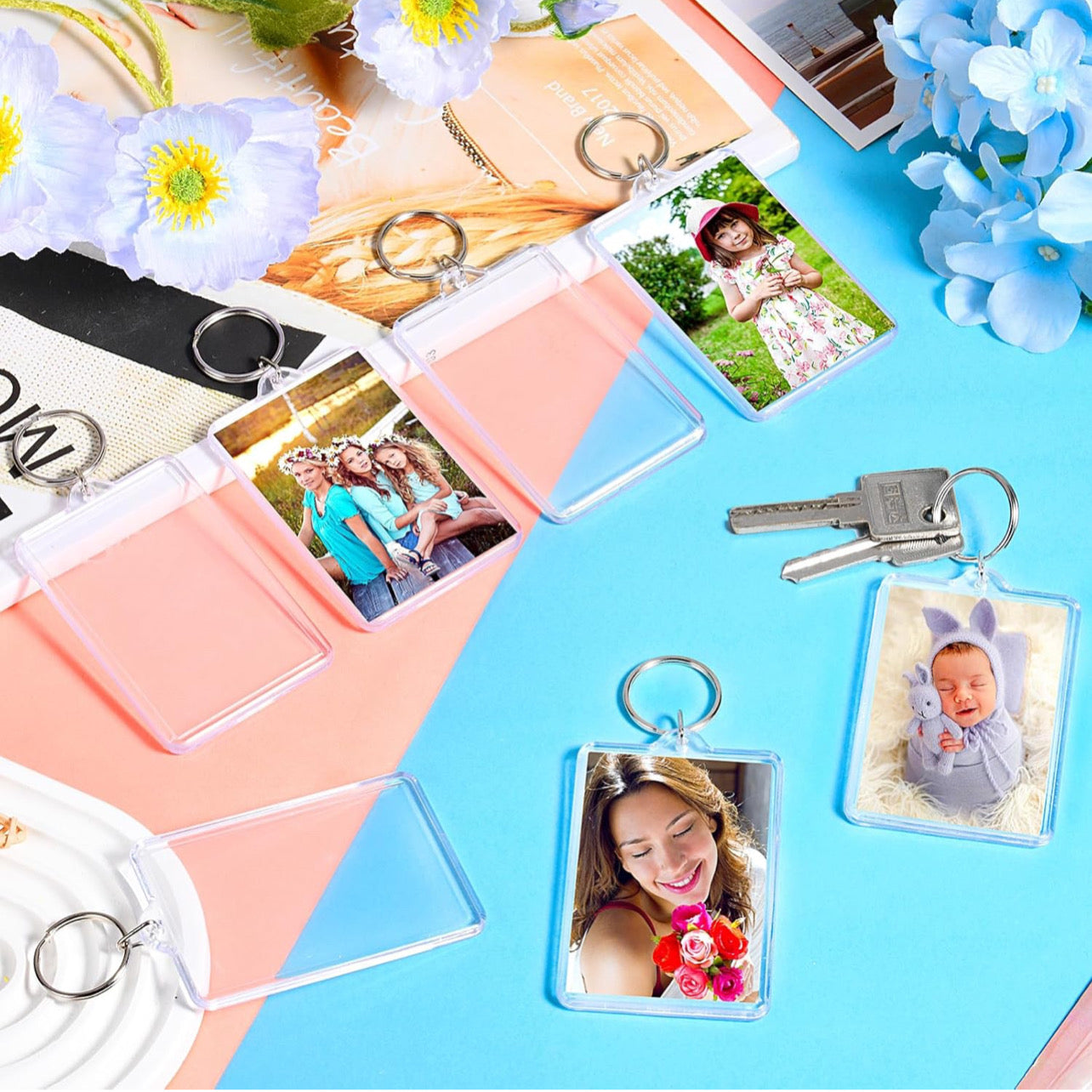 Custom Acrylic Keychain 2x3 Gift for Any Occasion