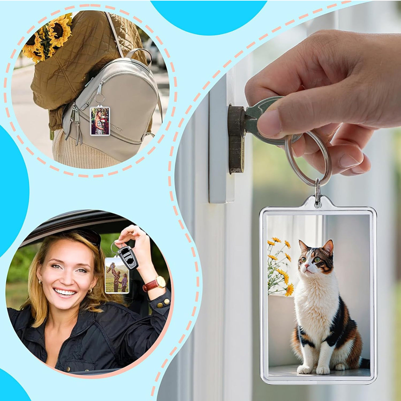 Custom Acrylic Keychain 2x3 Gift for Any Occasion