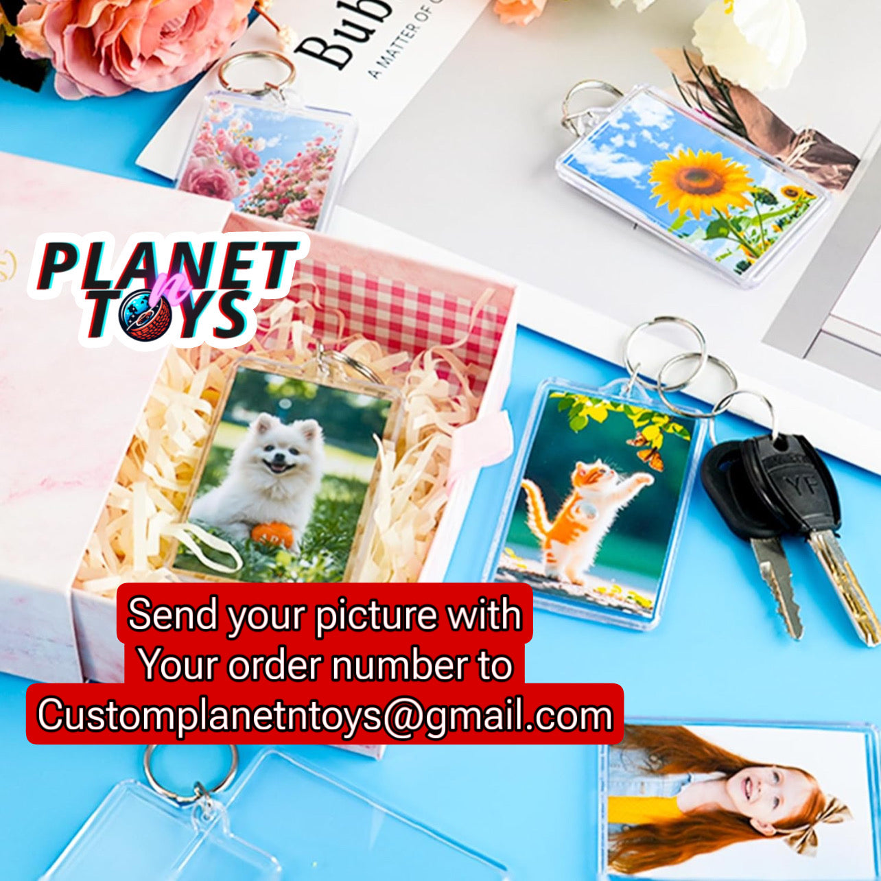 Custom Acrylic Keychain 2x3 Gift for Any Occasion