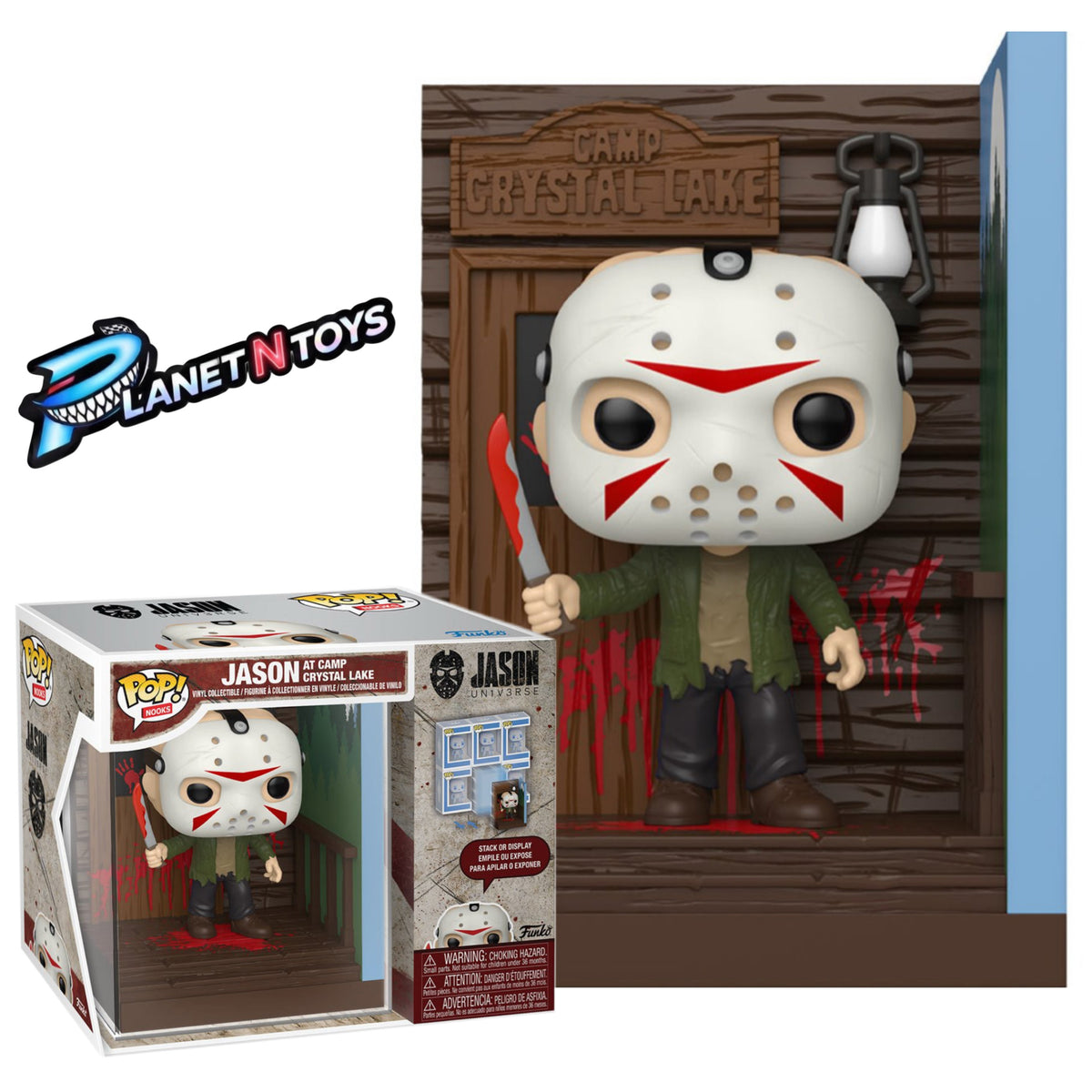 Jason Universe Jason at Camp Crystal Lake Funko Pop! Nook Figure
