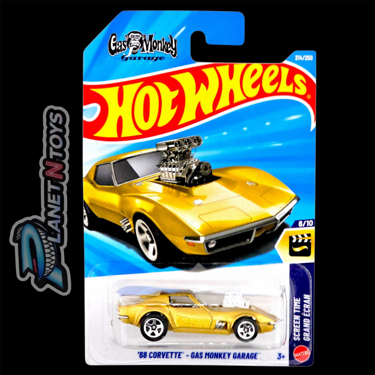 Hot Wheels Chevrolet Mainline 1:64 (American Power, Chevy, Corvette, Camaro, Gassers, Silverado) Diecast Assorted Muscle Cars