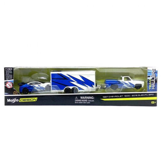 Maisto Design 1:64 Tow & Go/ Team Hauler