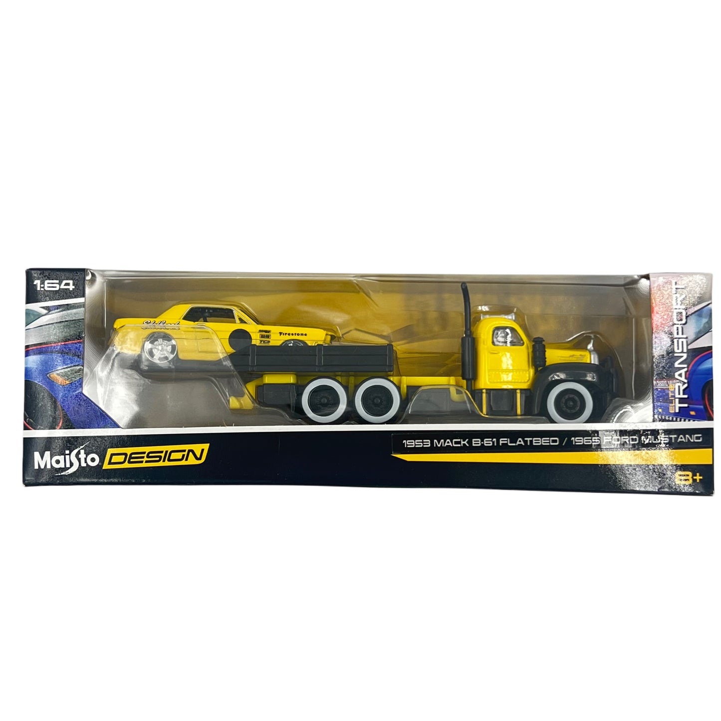 Maisto Design 1:64 Tow & Go/ Team Hauler