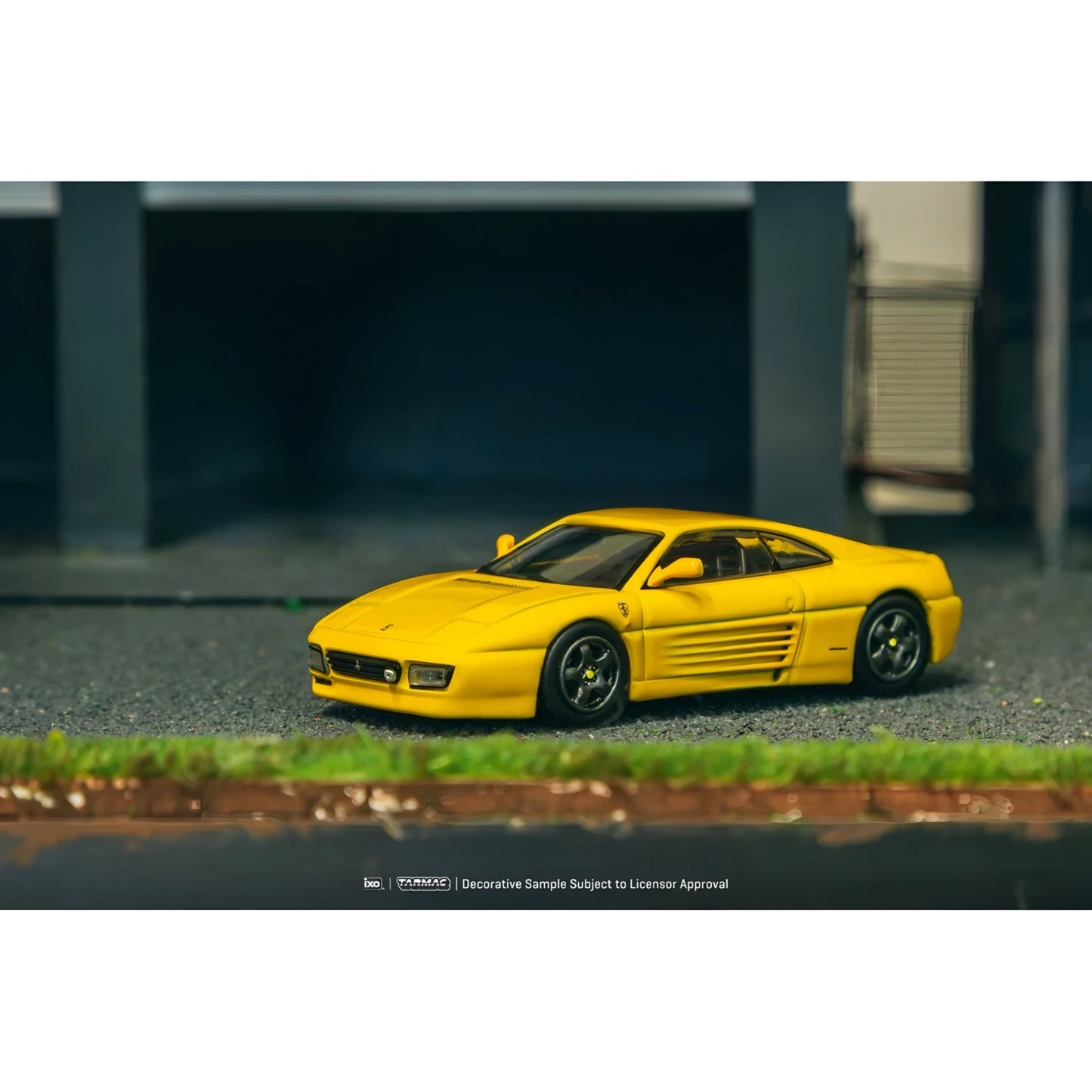 Tarmac Works IXO Models 1:64 Ferrari F348 Challenge – Yellow