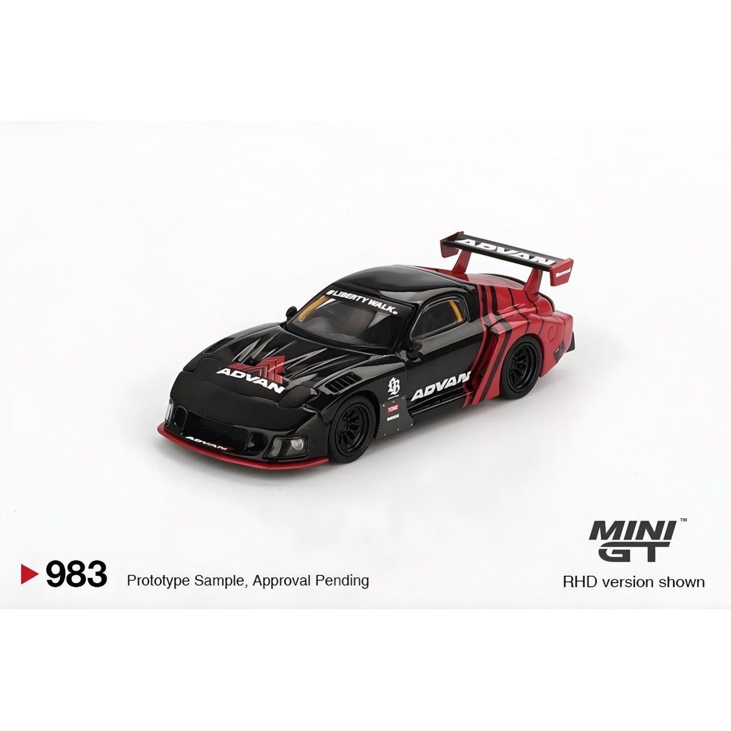 Mini GT 1:64 Mazda RX-7 LB-Super Silhouette Advan #983