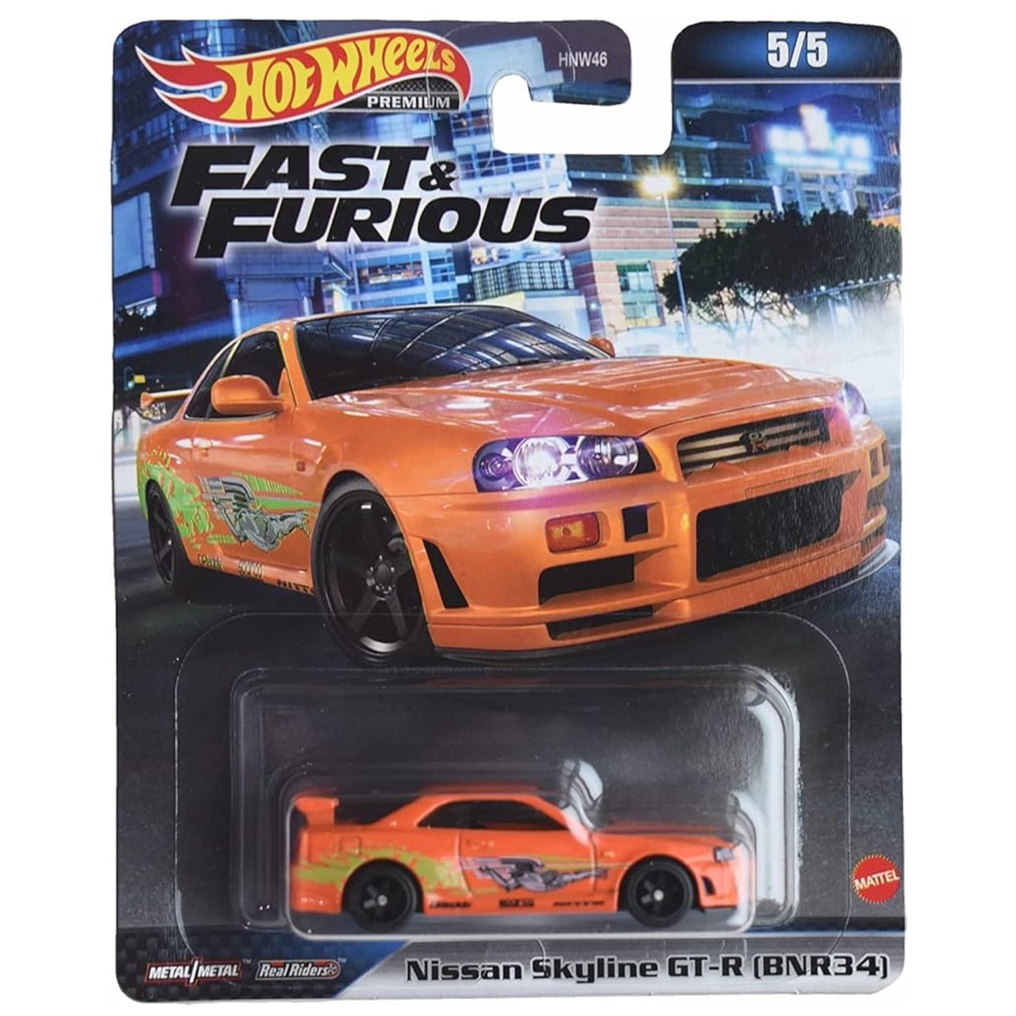 Hot Wheels Premium Fast & Furious Diecast 1:64