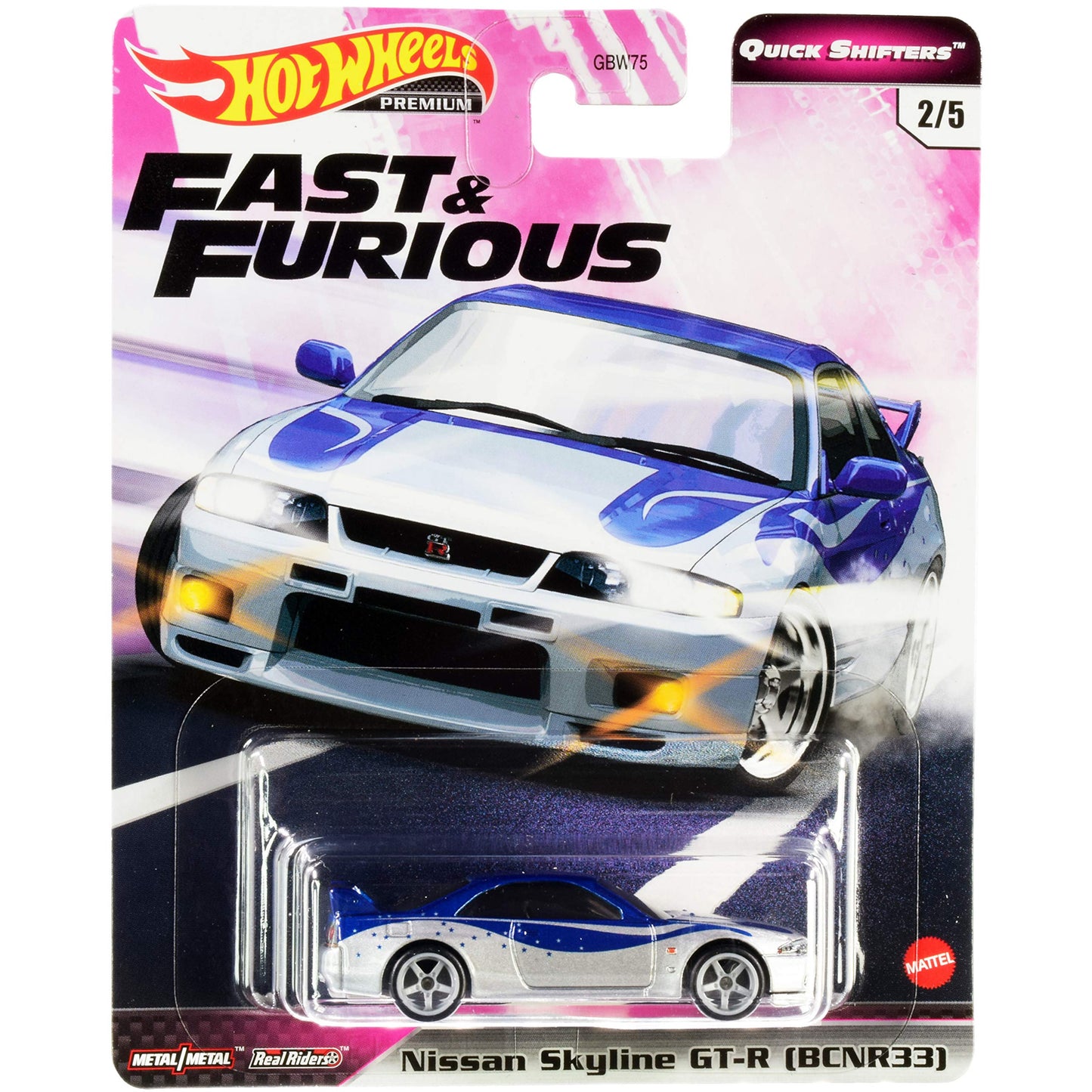 Hot Wheels Premium Fast & Furious Diecast 1:64