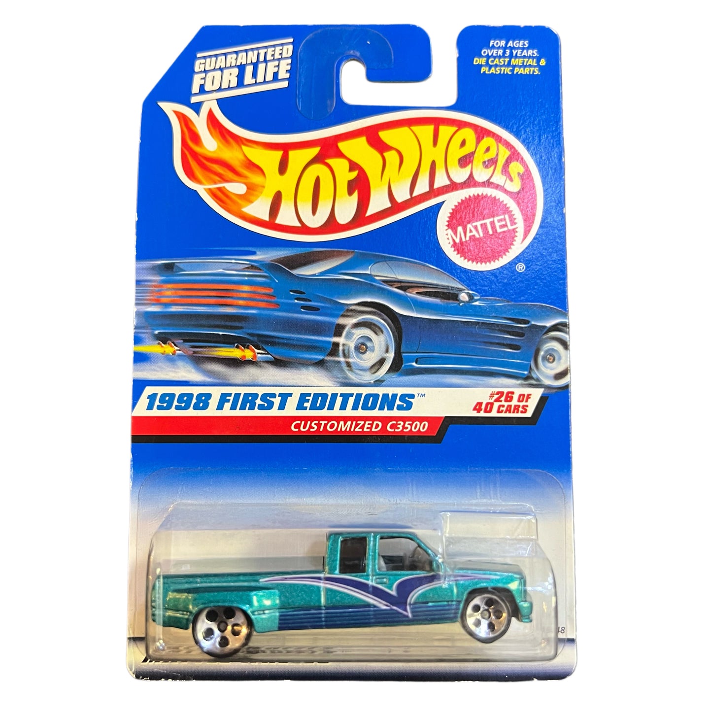 Hot Wheels Blue Cards Old Models 1:64 Assorted