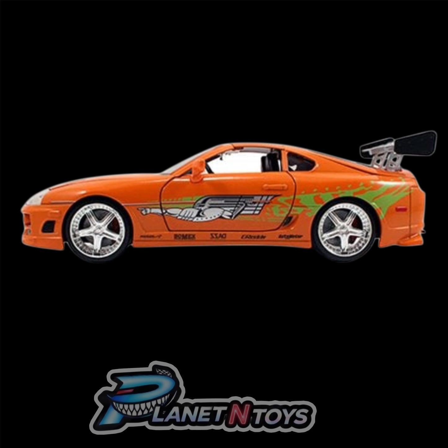 Hollywood Rides Fast and the Furious Toyota Supra 1:24 Scale Die-Cast Metal Vehicle with Brian Figure