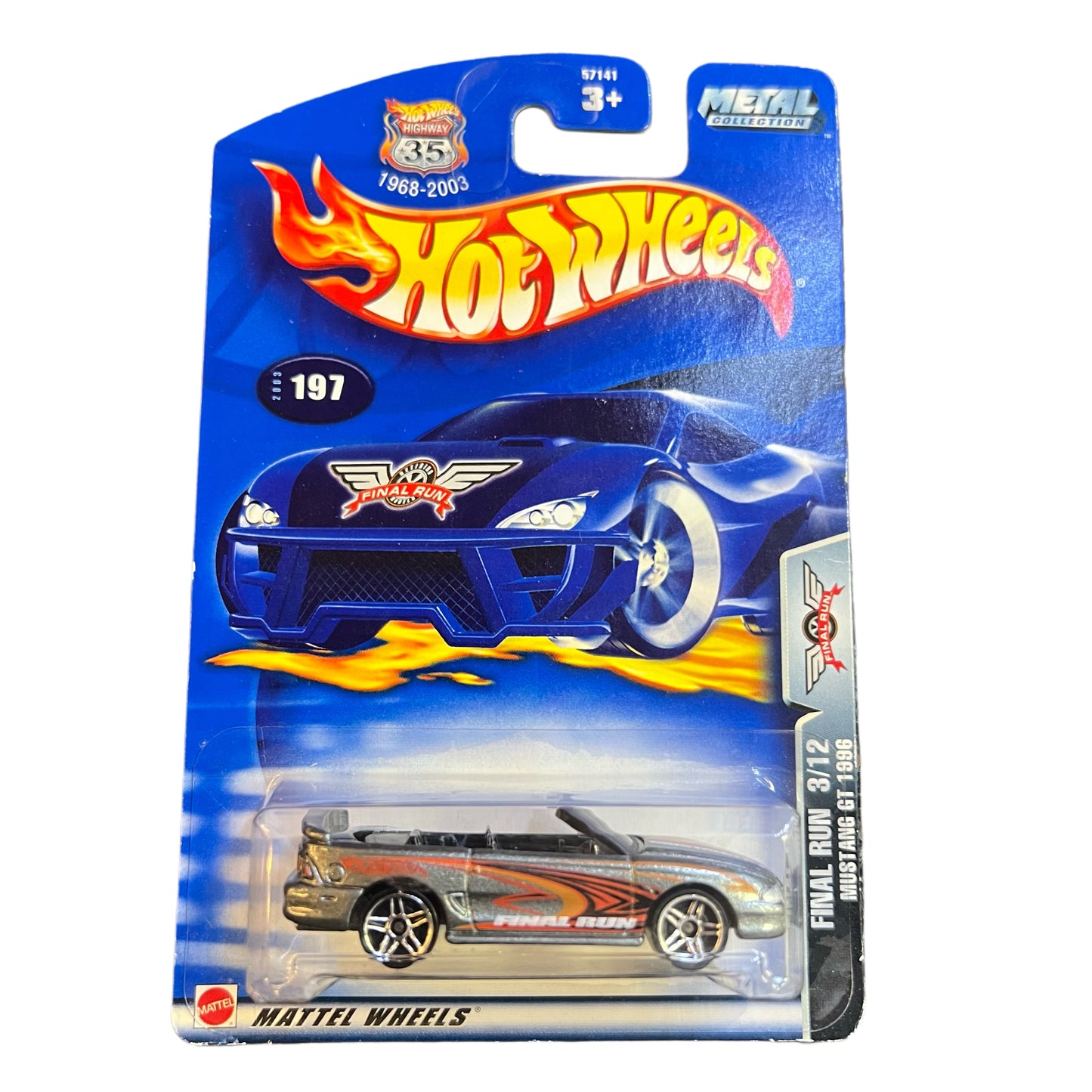 Hot Wheels Blue Cards Old Models 1:64 Assorted
