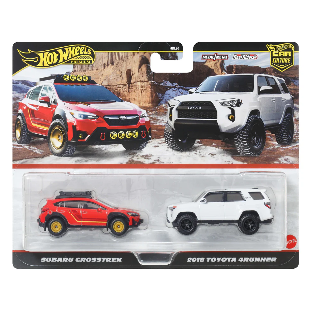 Hot Wheels Premium 2-Pack Assorted 1:64