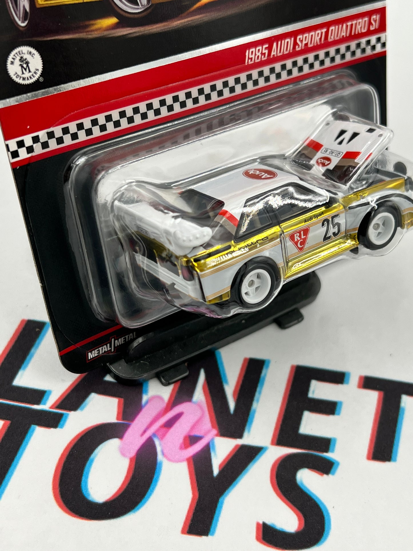 Hot Wheels RLC 1985 Audi Sport Quattro SI diecast car scale 1:64