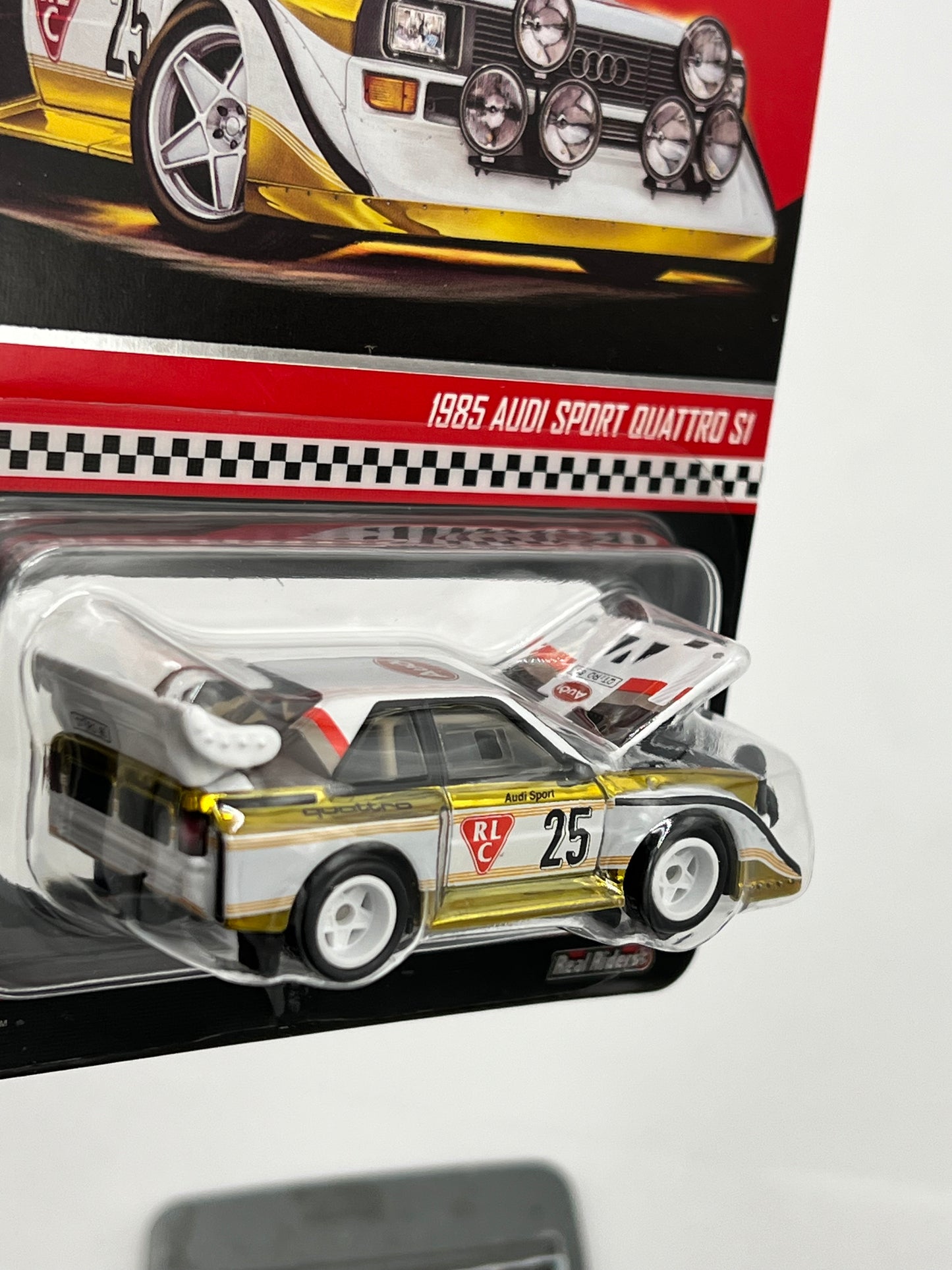 Hot Wheels RLC 1985 Audi Sport Quattro SI diecast car scale 1:64