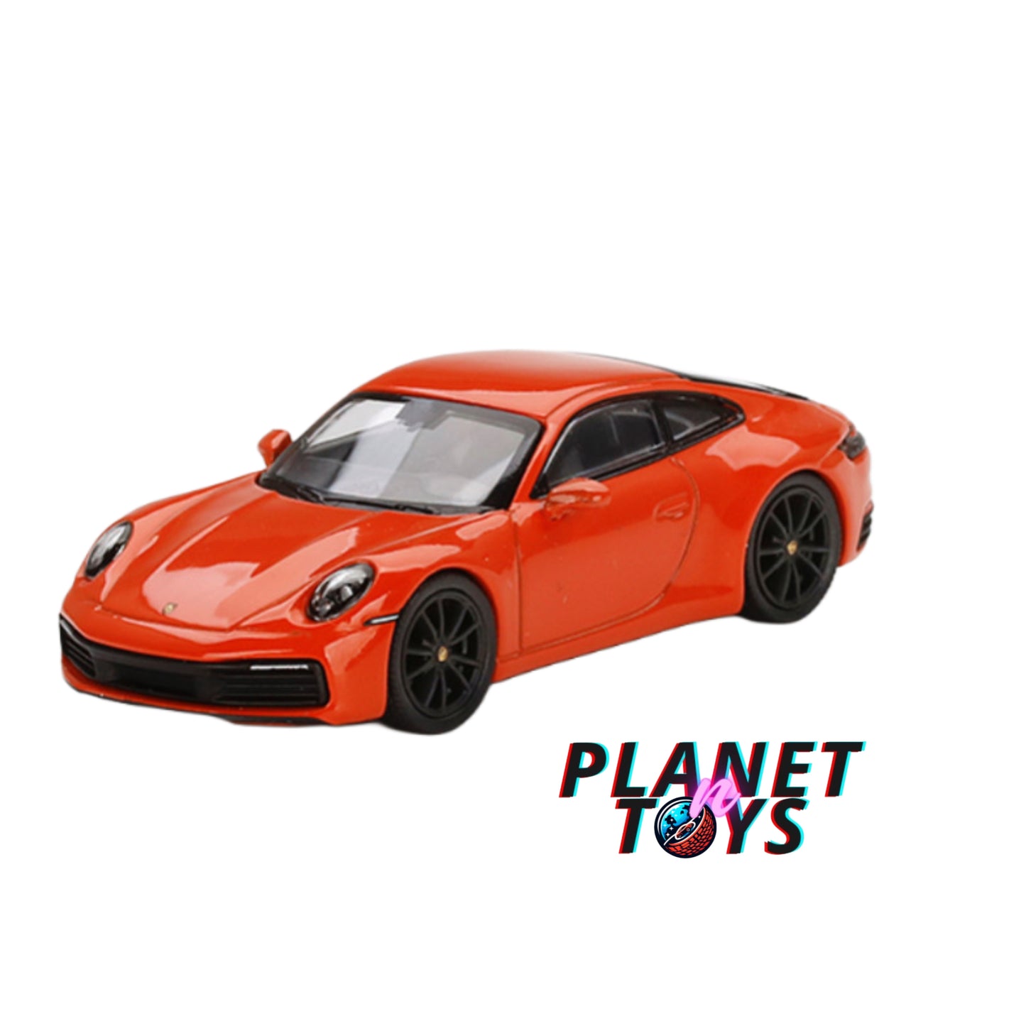 Mini GT Porsche 911 (992) Carrera 4S Lava Orange