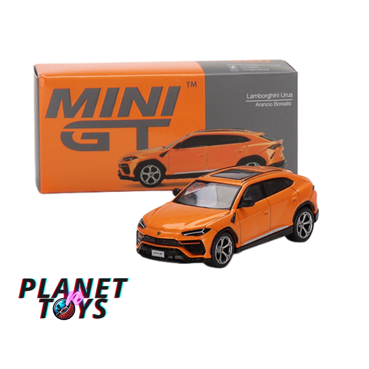 Mini GT Lamborghini Urus Arancio Borealis