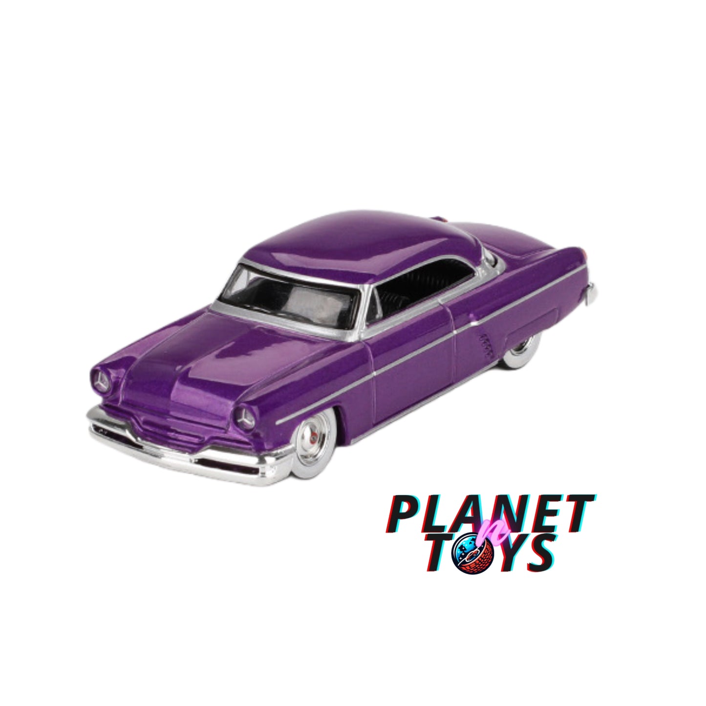 Mini GT Lincoln Capri Hot Rod 1954 Purple Metallic
