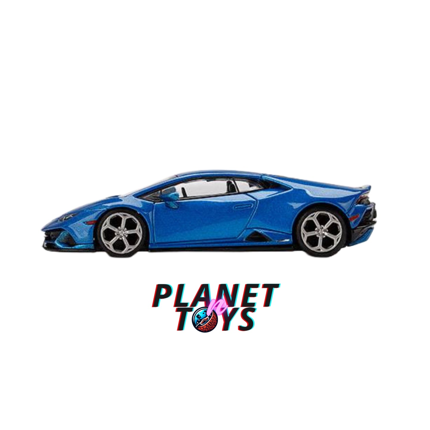 Mini GT Lamborghini Huracan EVO - Blu Eleos