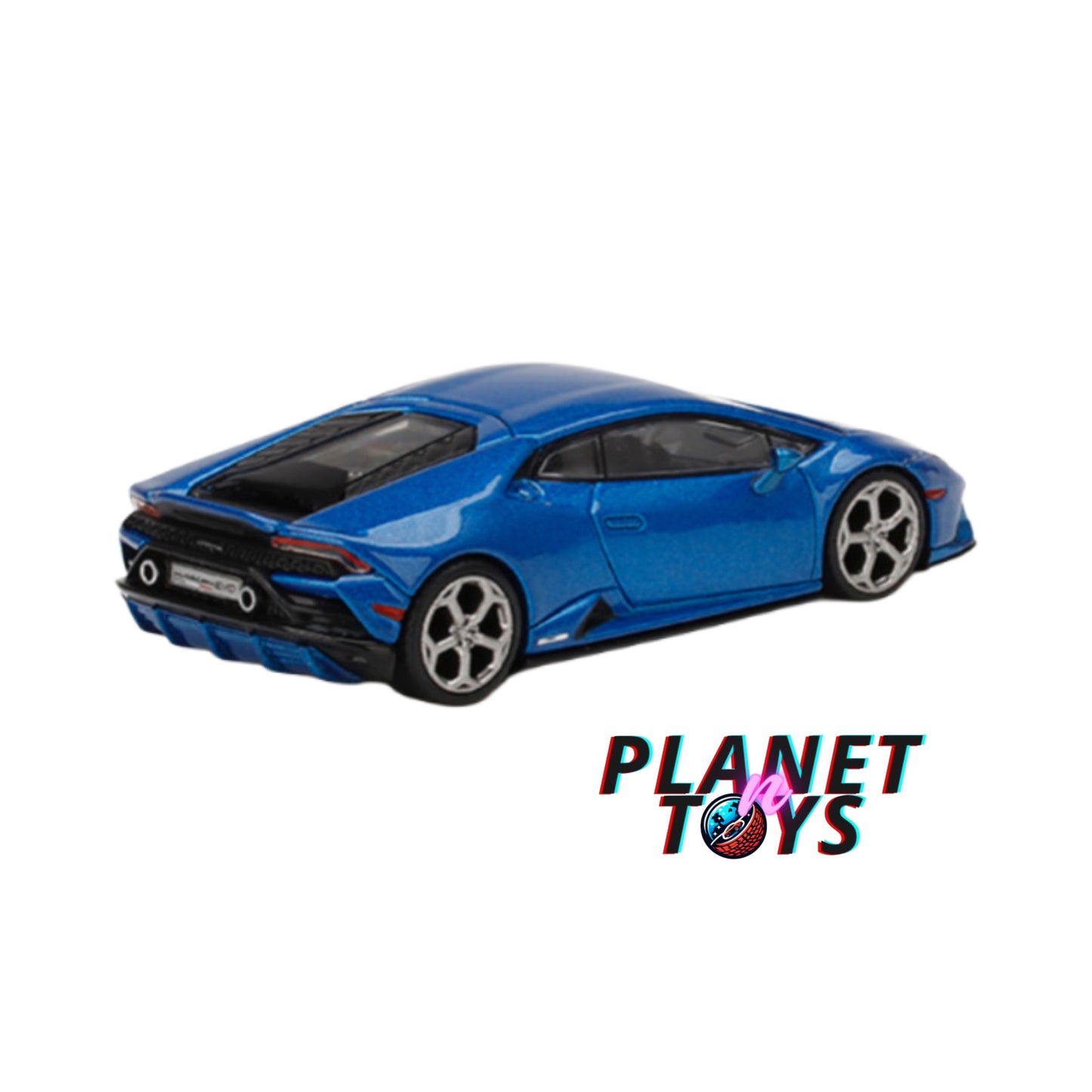 Mini GT Lamborghini Huracan EVO - Blu Eleos