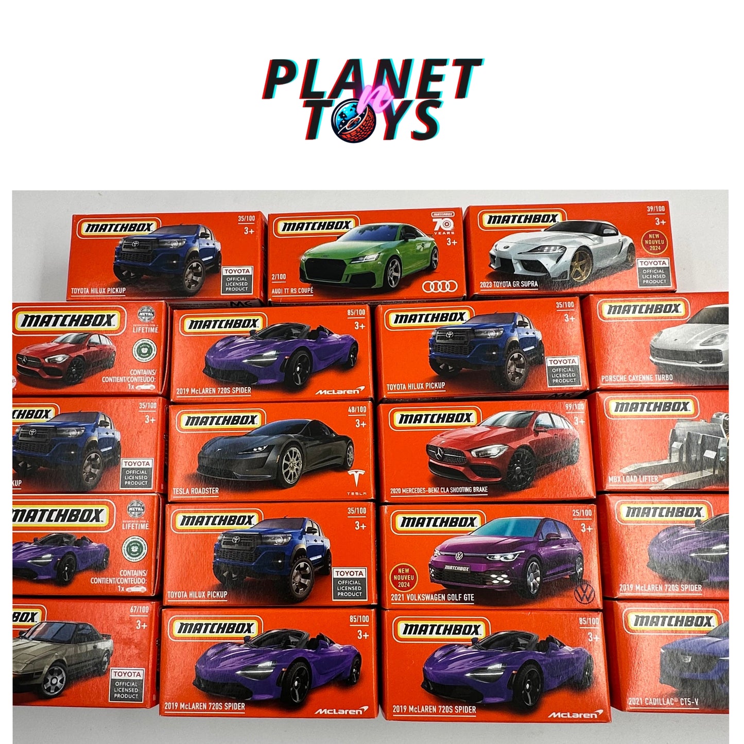 Matchbox box 1:64 assorted